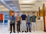 湖北省文化产业商会领导与湖北美术学院招就处领导座谈